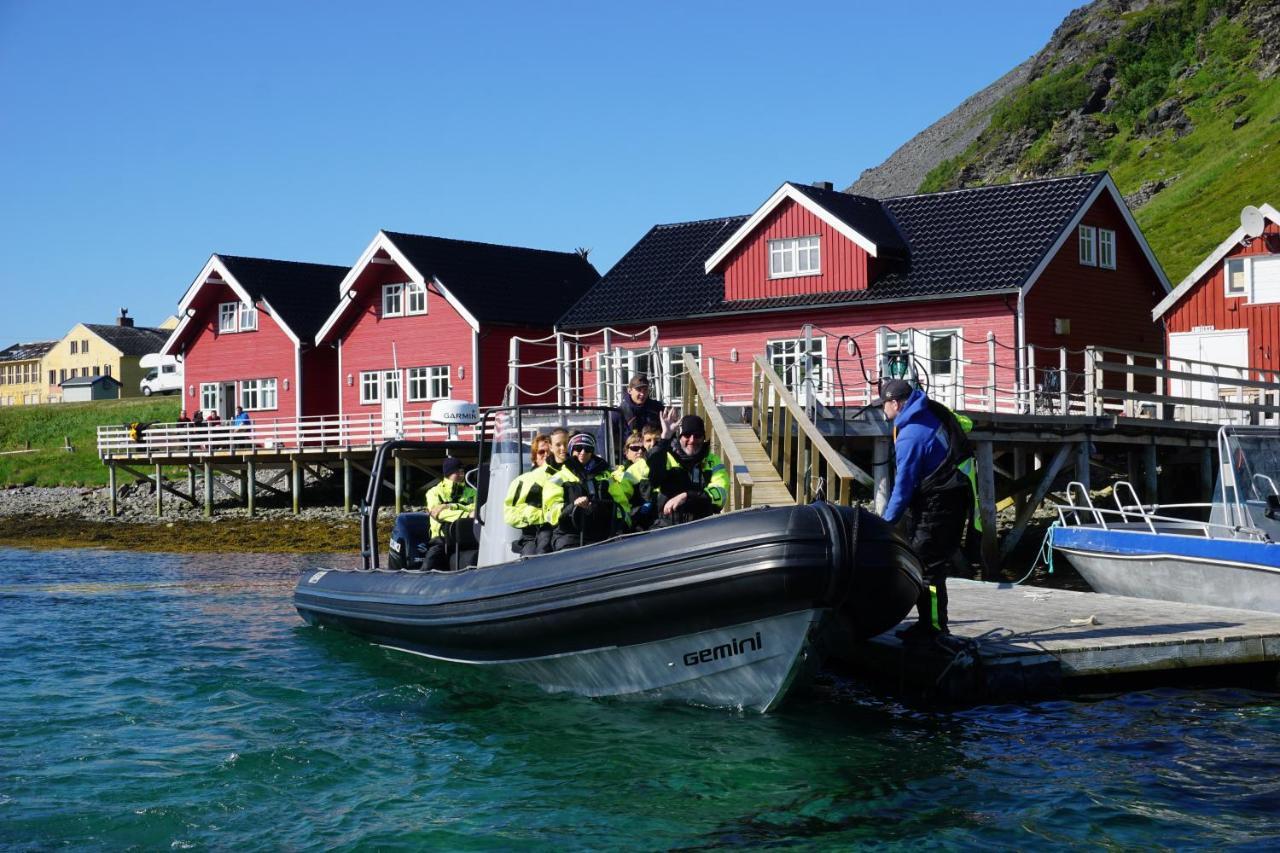 Sarnes Seaside Cabins ฮอนนิงสวาก ภายนอก รูปภาพ