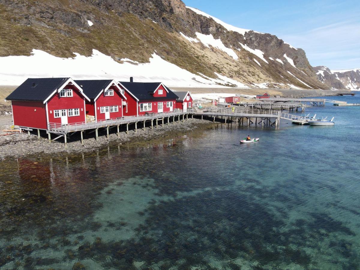 Sarnes Seaside Cabins ฮอนนิงสวาก ภายนอก รูปภาพ