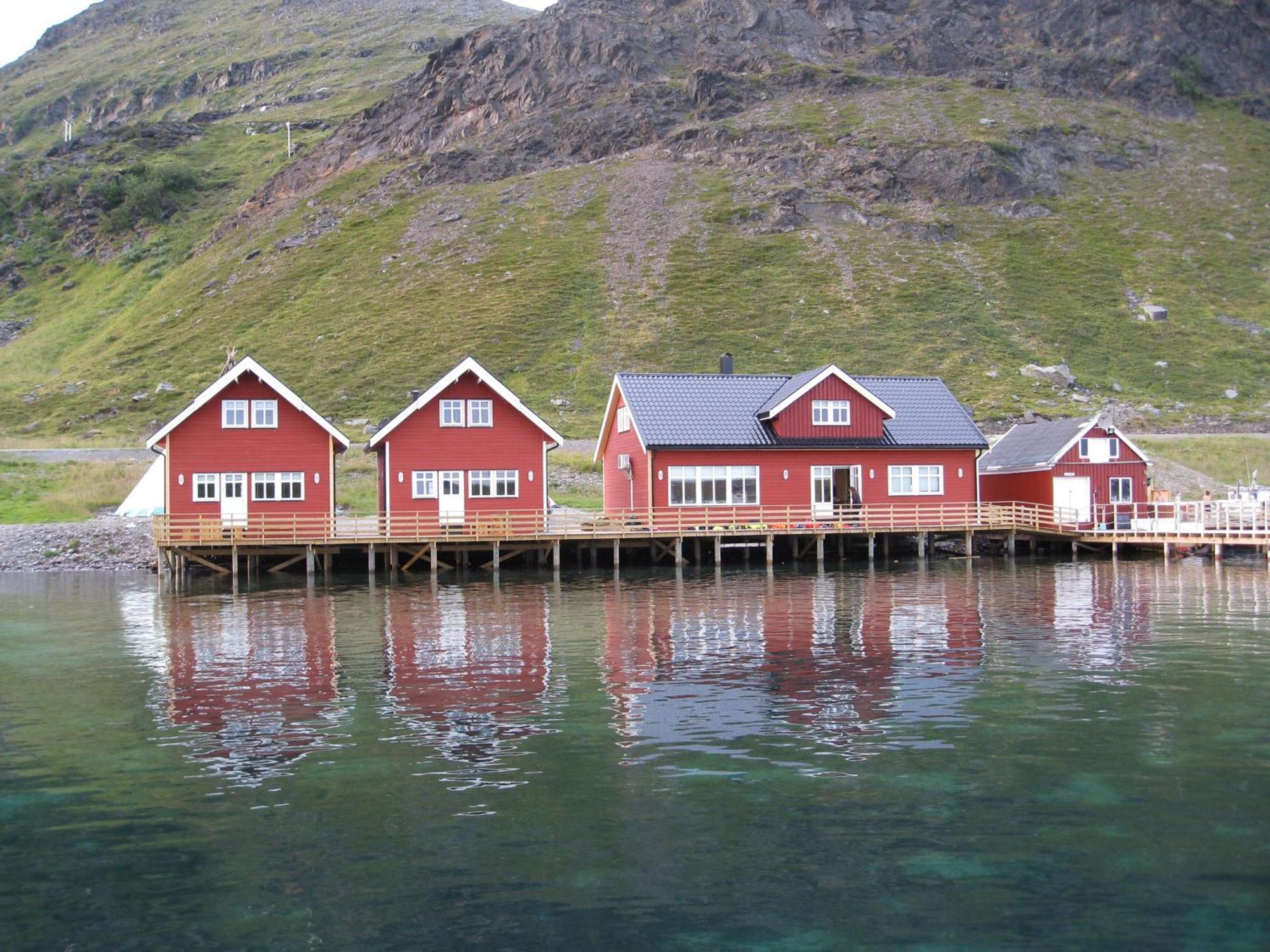 Sarnes Seaside Cabins ฮอนนิงสวาก ภายนอก รูปภาพ